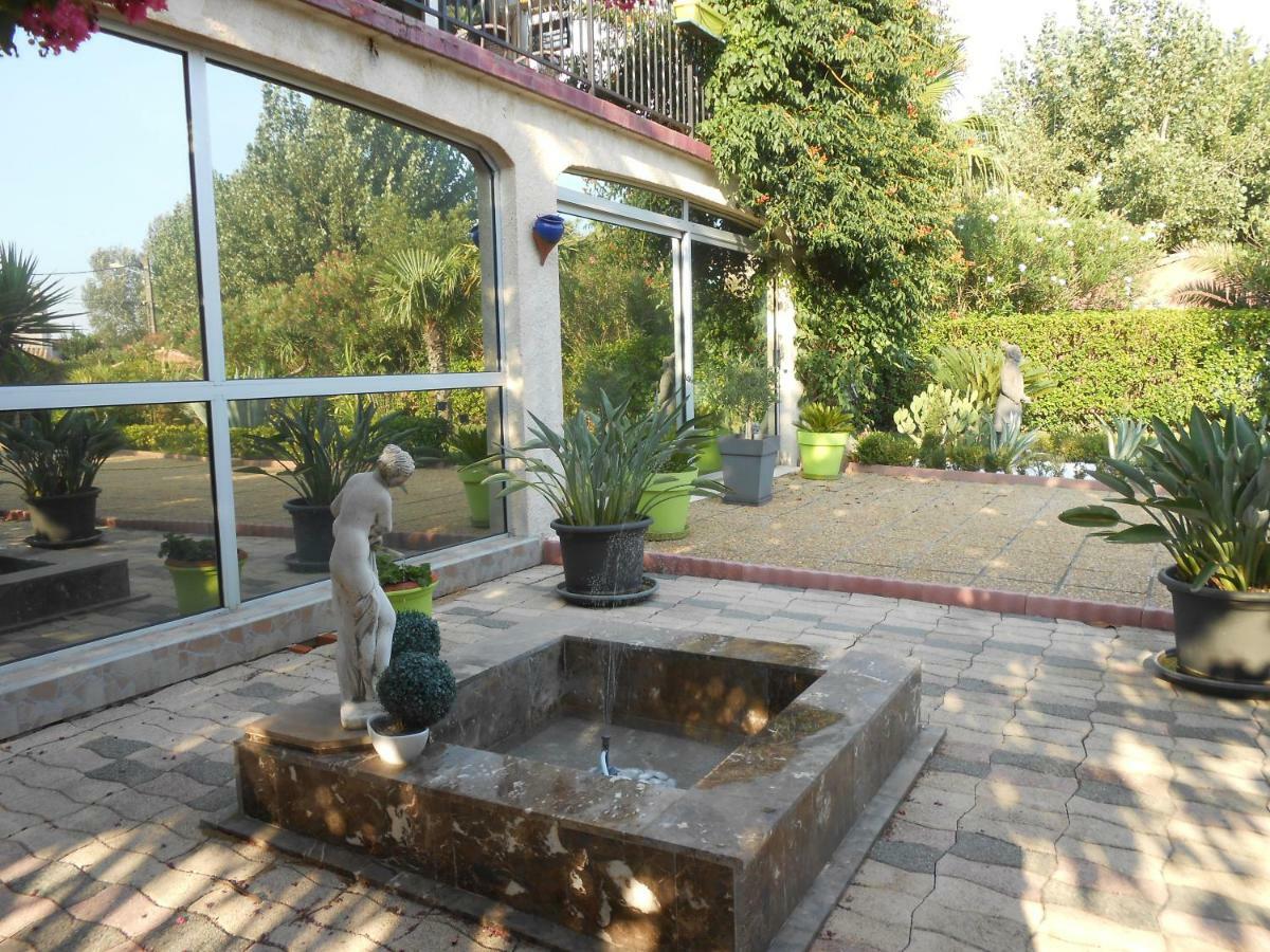 Maison Monica Exeptionnel-Jardin paysage ZEN Coursan Extérieur photo